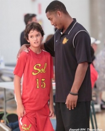 King and Queen of the Court - San Diego Sol Basketball