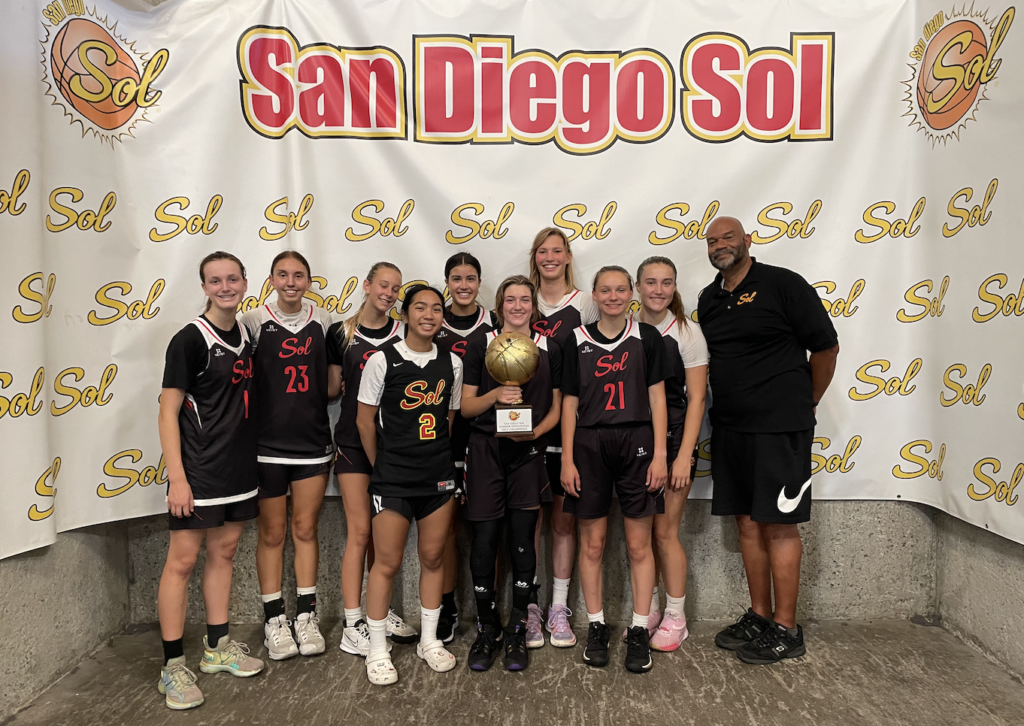 Girls HS Elite Champions San Diego Sol Basketball