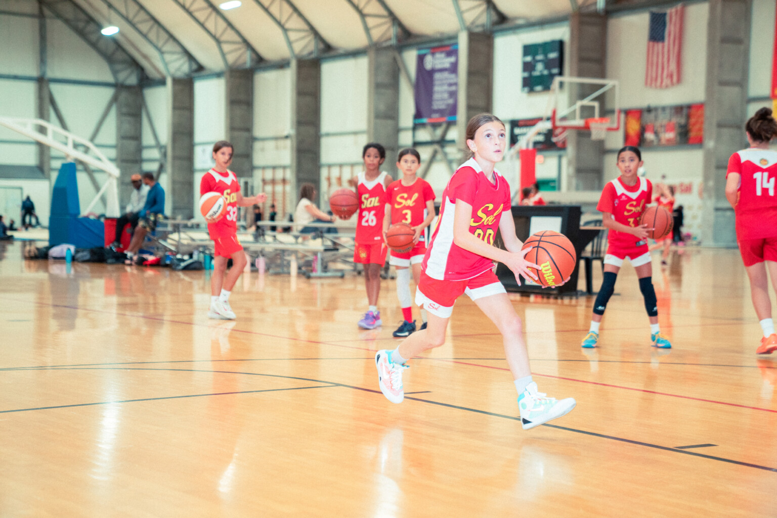 Sol league game in progress